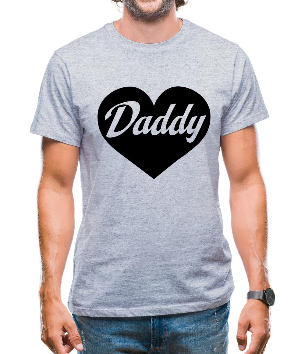 Heart Daddy Mens T-Shirt Heart Daddy Mens T-Shirt