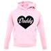 Heart Daddy unisex hoodie Heart Daddy unisex hoodie