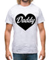 Heart Daddy Mens T-Shirt Heart Daddy Mens T-Shirt