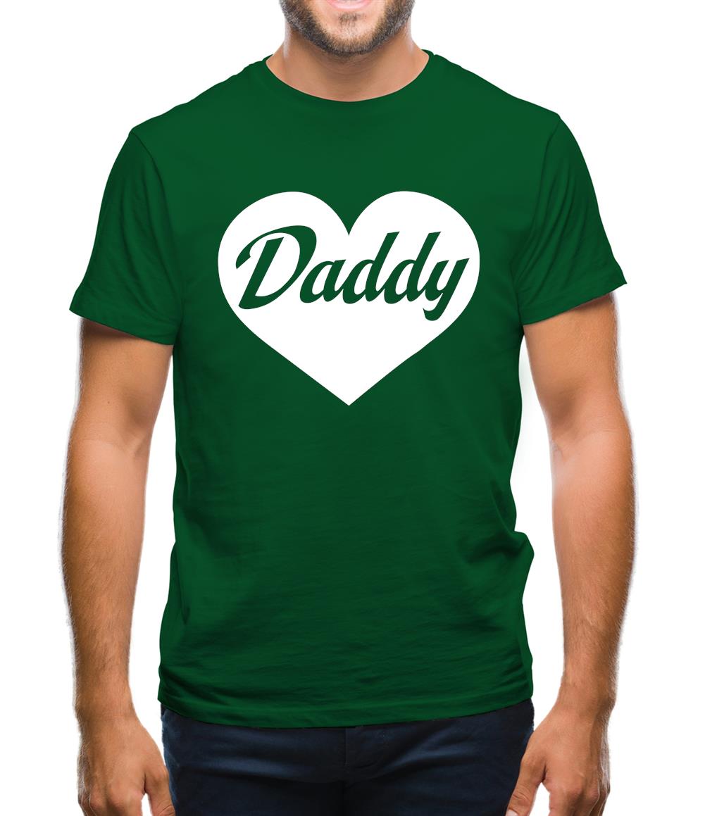 Heart Daddy Mens T-Shirt Heart Daddy Mens T-Shirt