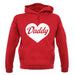 Heart Daddy unisex hoodie Heart Daddy unisex hoodie