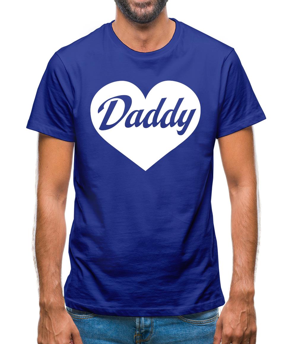 Heart Daddy Mens T-Shirt Heart Daddy Mens T-Shirt