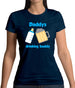Daddy's Drinking Buddy Womens T-Shirt Daddy's Drinking Buddy Womens T-Shirt
