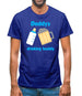 Daddy's Drinking Buddy Mens T-Shirt Daddy's Drinking Buddy Mens T-Shirt