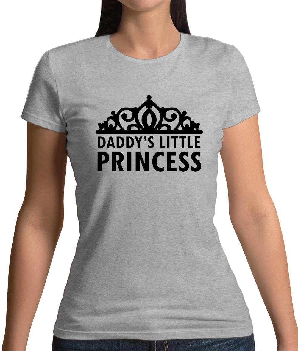 Daddy's Little Princess Womens T-Shirt Daddy's Little Princess Womens T-Shirt