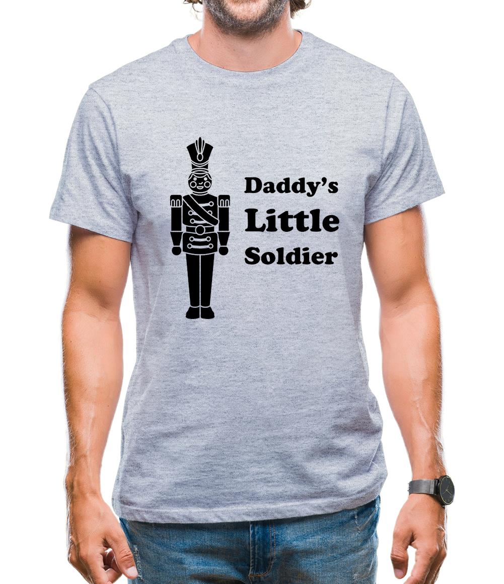 Daddy's Little Soldier Mens T-Shirt Daddy's Little Soldier Mens T-Shirt
