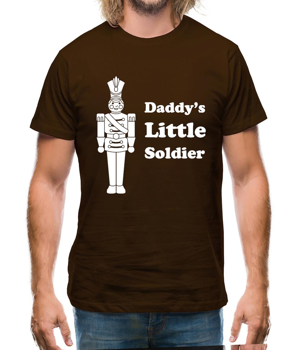 Daddy's Little Soldier Mens T-Shirt Daddy's Little Soldier Mens T-Shirt