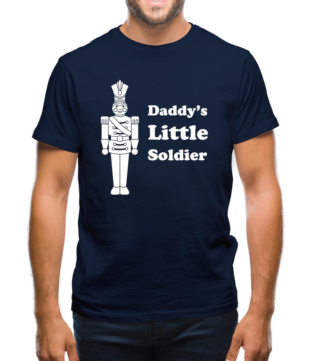 Daddy's Little Soldier Mens T-Shirt Daddy's Little Soldier Mens T-Shirt