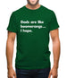 Dad'S Are Like Boomerangs.. Mens T-Shirt Dad'S Are Like Boomerangs.. Mens T-Shirt