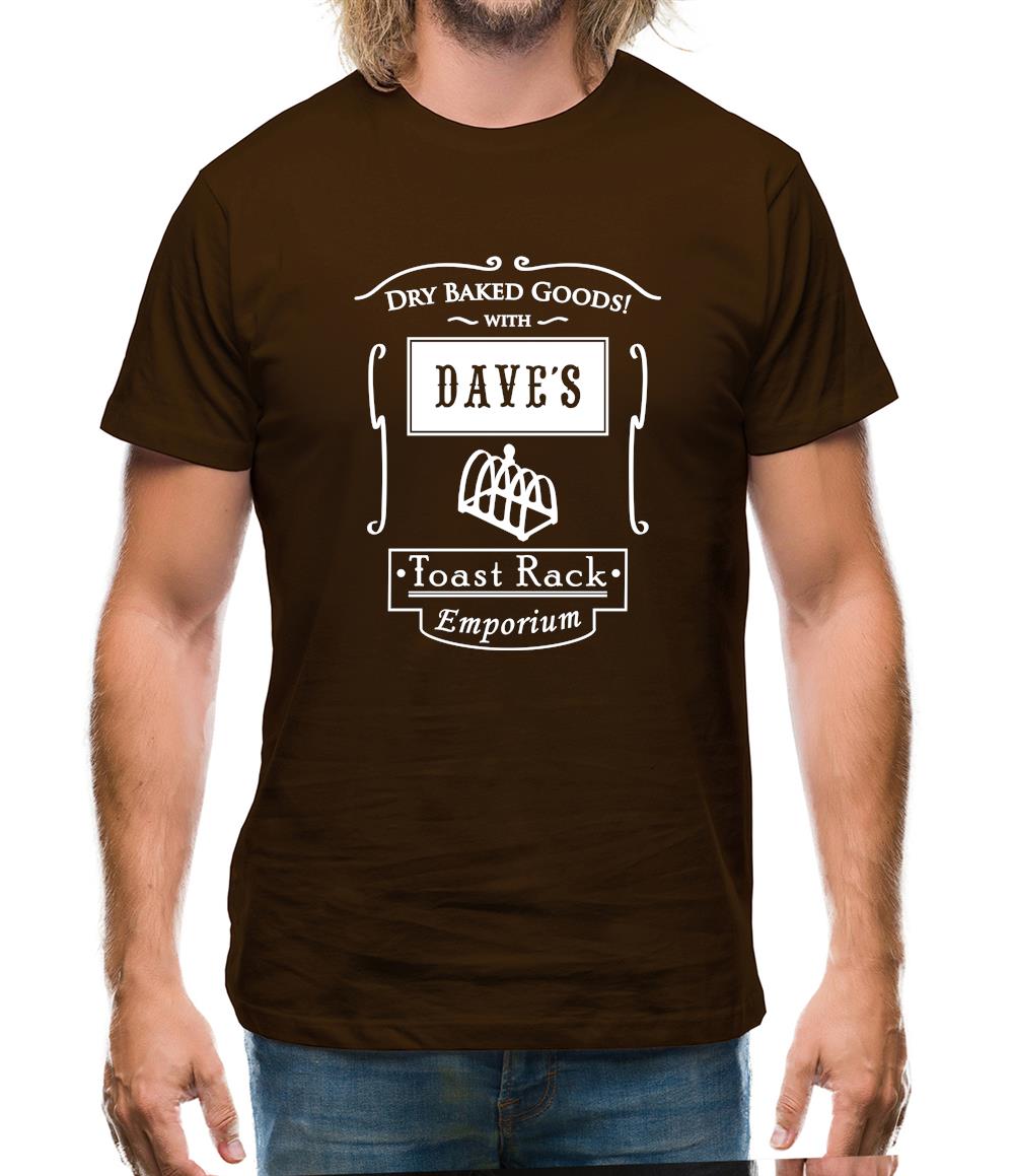 Dave's Toast Rack Emporium Mens T-Shirt Dave's Toast Rack Emporium Mens T-Shirt