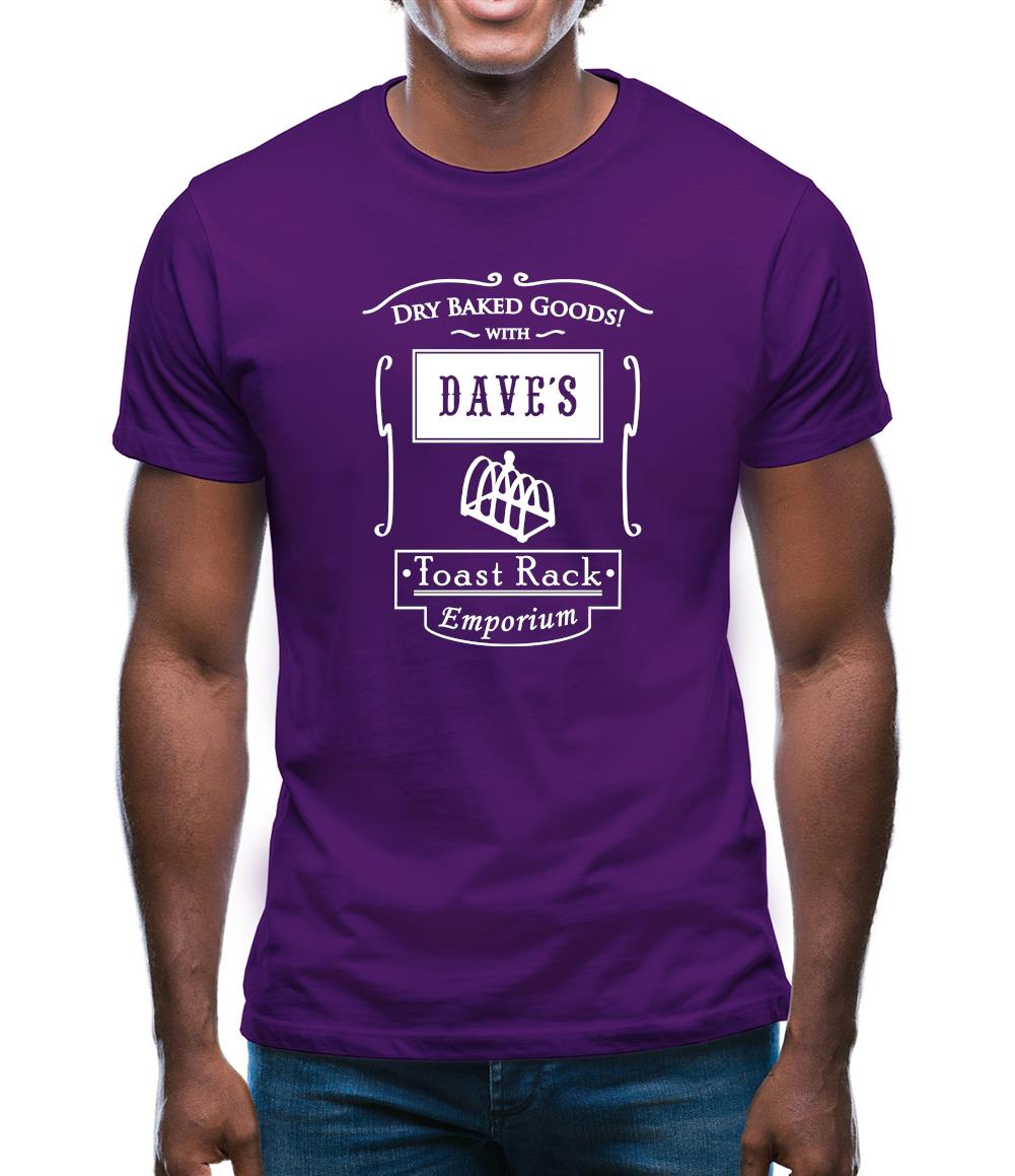 Dave's Toast Rack Emporium Mens T-Shirt Dave's Toast Rack Emporium Mens T-Shirt