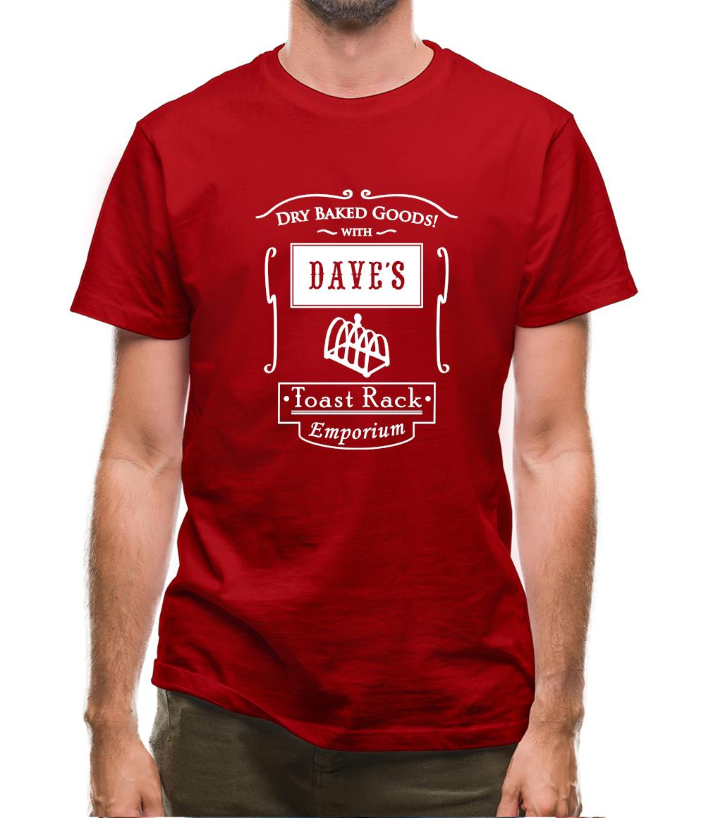 Dave's Toast Rack Emporium Mens T-Shirt Dave's Toast Rack Emporium Mens T-Shirt