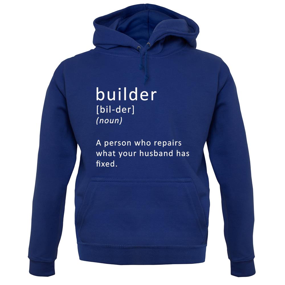 Builder Definition unisex hoodie Builder Definition unisex hoodie