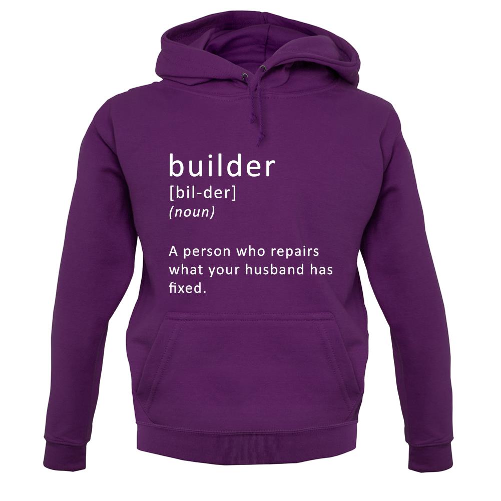 Builder Definition unisex hoodie Builder Definition unisex hoodie