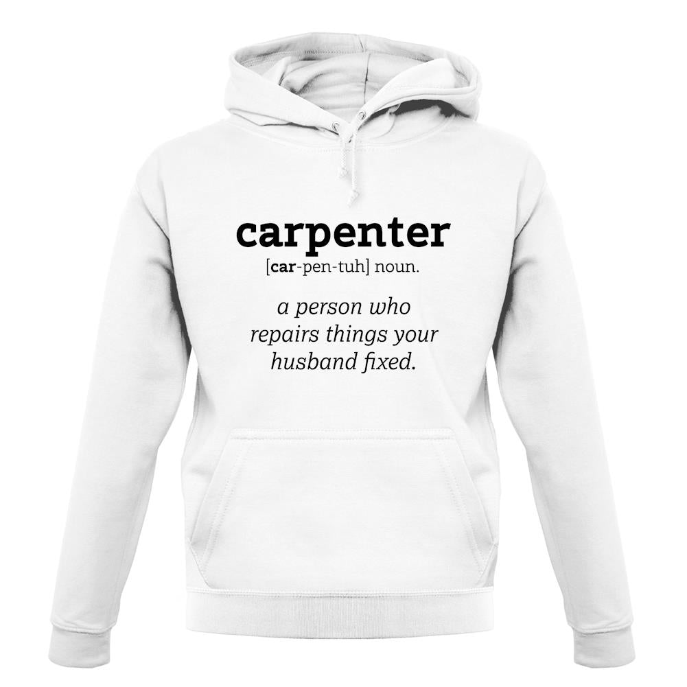 Definition Carpenter unisex hoodie Definition Carpenter unisex hoodie