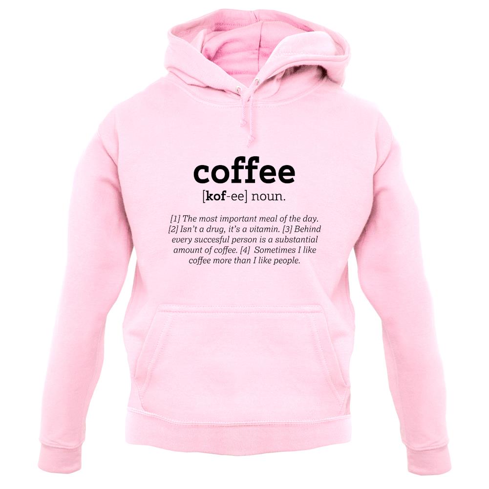 Definition Coffee unisex hoodie Definition Coffee unisex hoodie