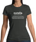 Definition Nutella Womens T-Shirt Definition Nutella Womens T-Shirt