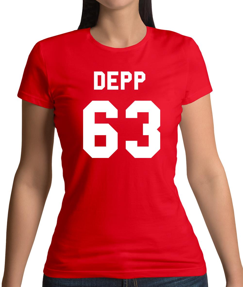 Depp 63 Womens T-Shirt Depp 63 Womens T-Shirt