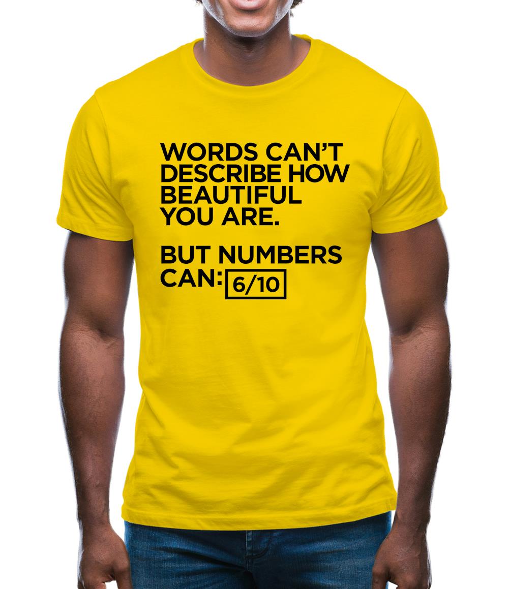 Words Can'T Describe Beauty Mens T-Shirt Words Can'T Describe Beauty Mens T-Shirt