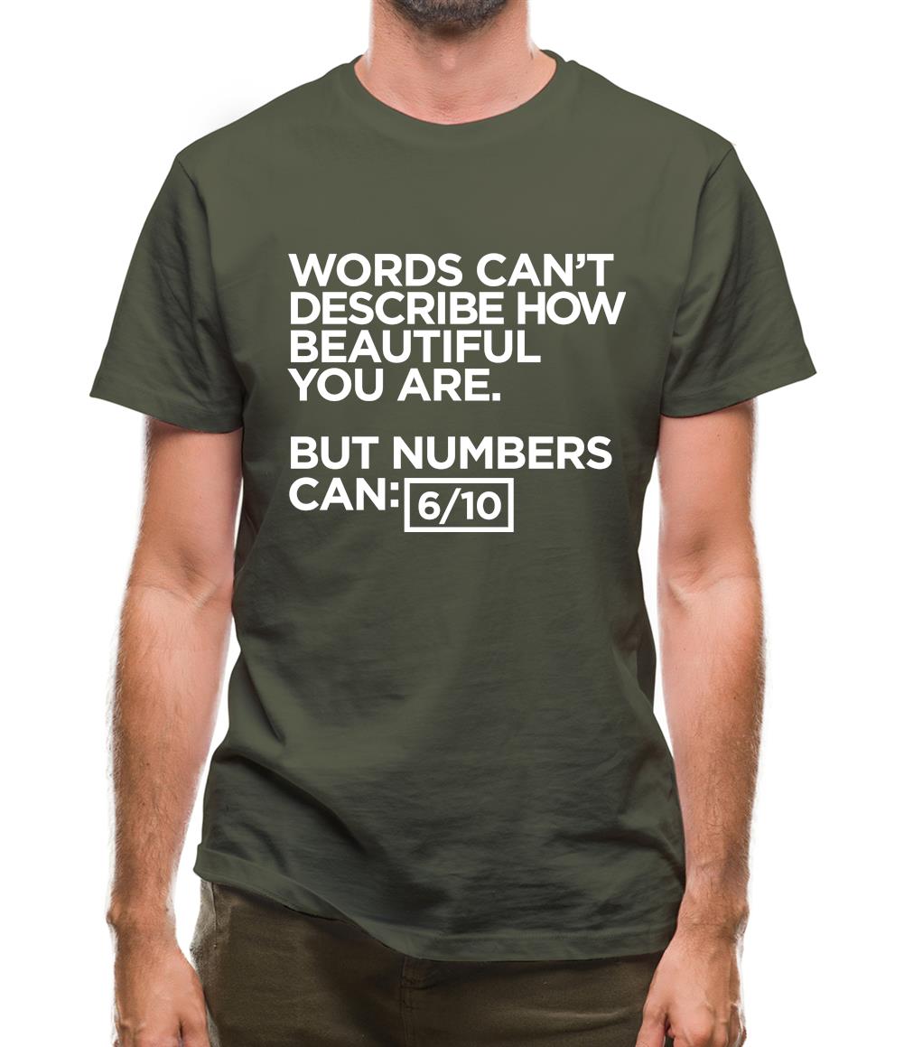Words Can'T Describe Beauty Mens T-Shirt Words Can'T Describe Beauty Mens T-Shirt