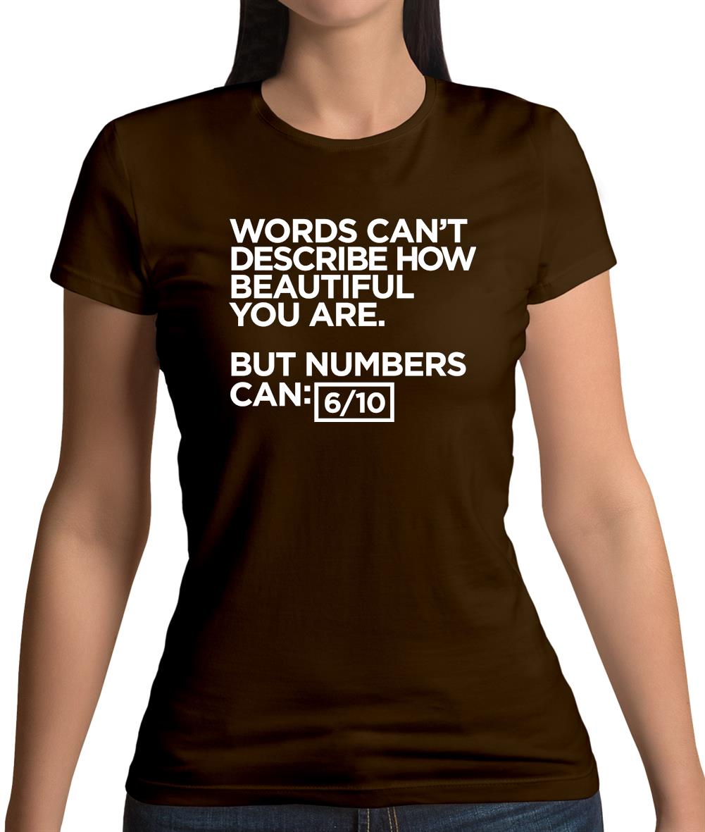 Words Can'T Describe Beauty Womens T-Shirt Words Can'T Describe Beauty Womens T-Shirt