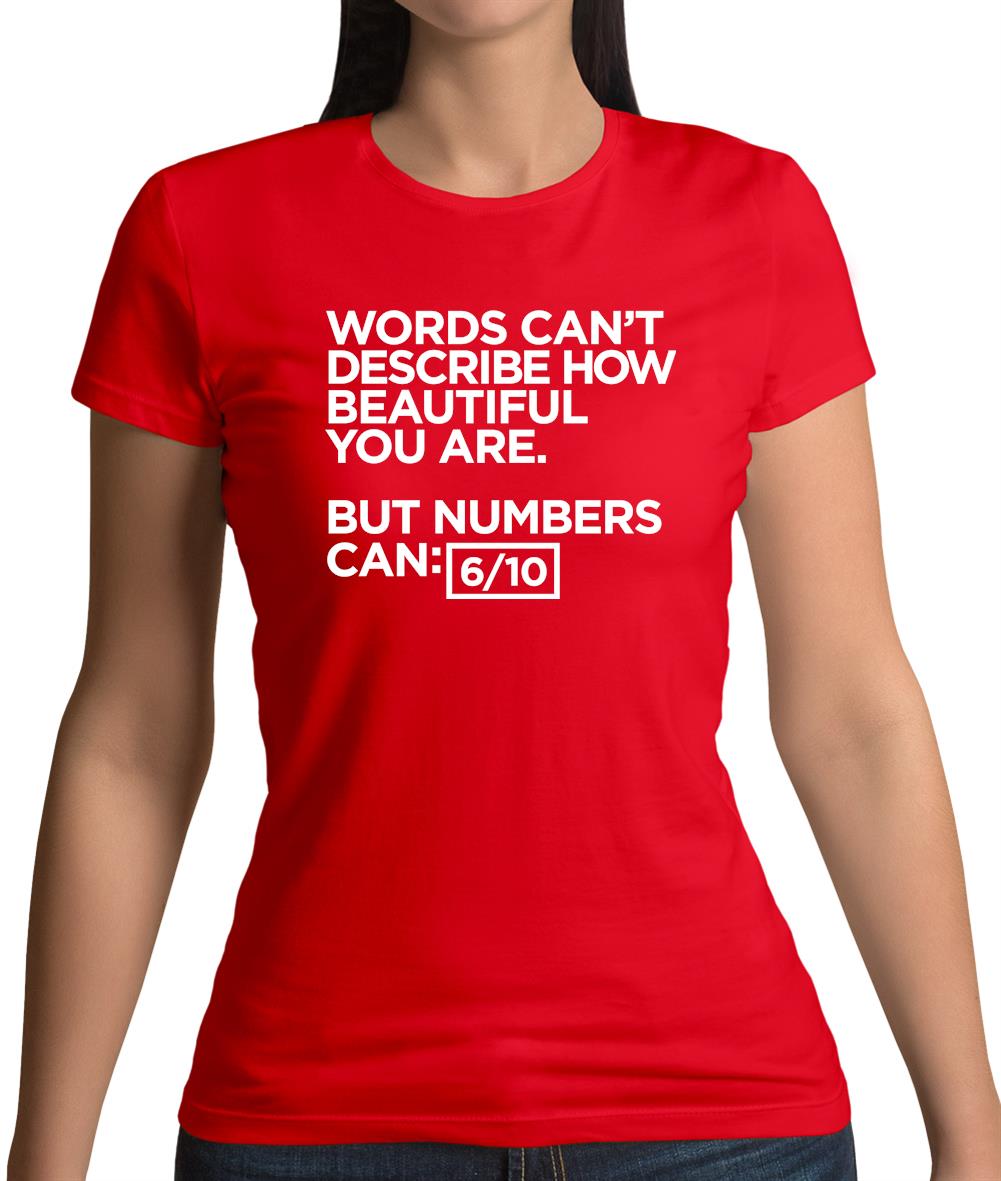 Words Can'T Describe Beauty Womens T-Shirt Words Can'T Describe Beauty Womens T-Shirt
