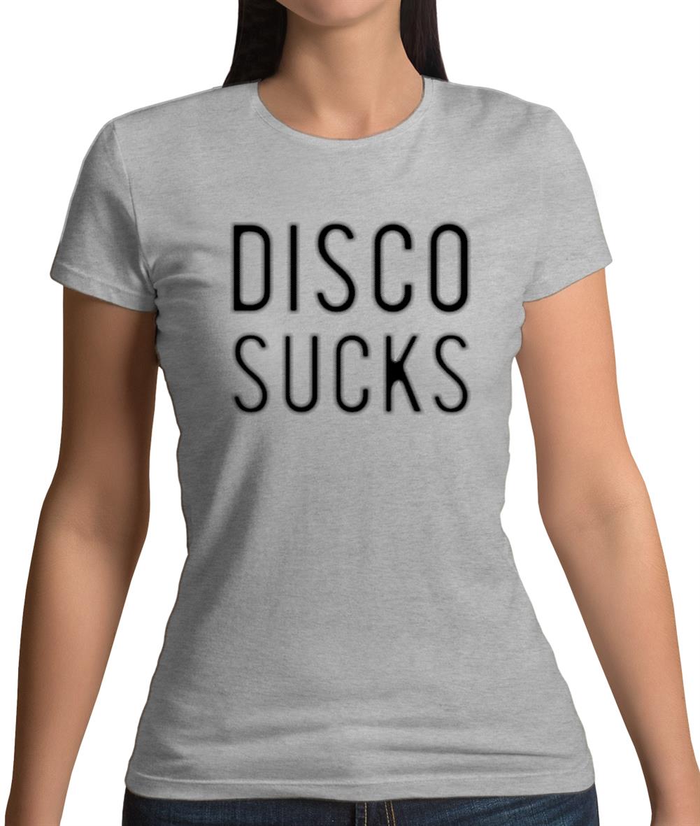 Disco Sucks Womens T-Shirt Disco Sucks Womens T-Shirt
