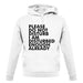 I Am Disturbed Enough Already unisex hoodie I Am Disturbed Enough Already unisex hoodie
