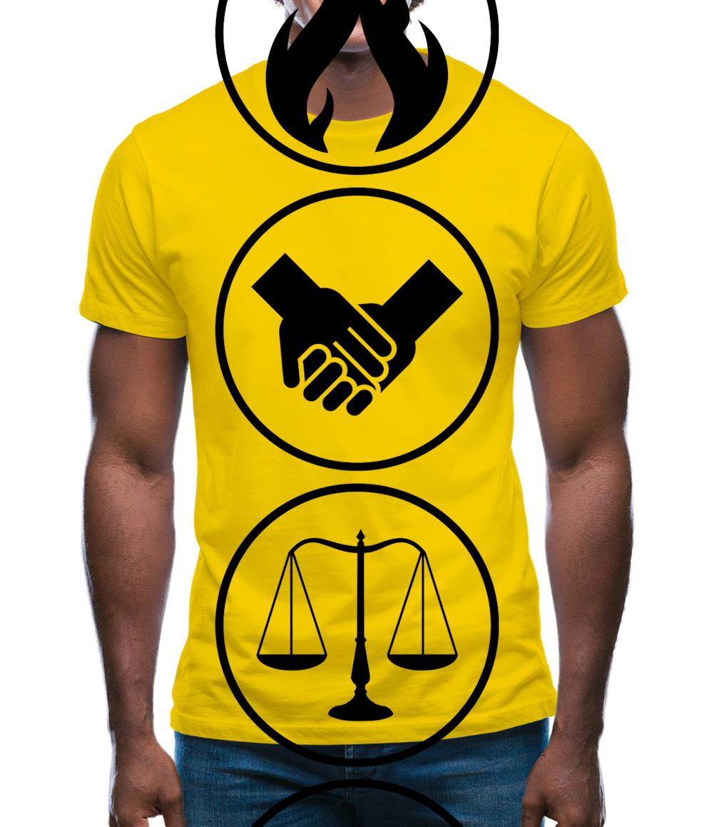 Faction Symbols Mens T-Shirt Faction Symbols Mens T-Shirt