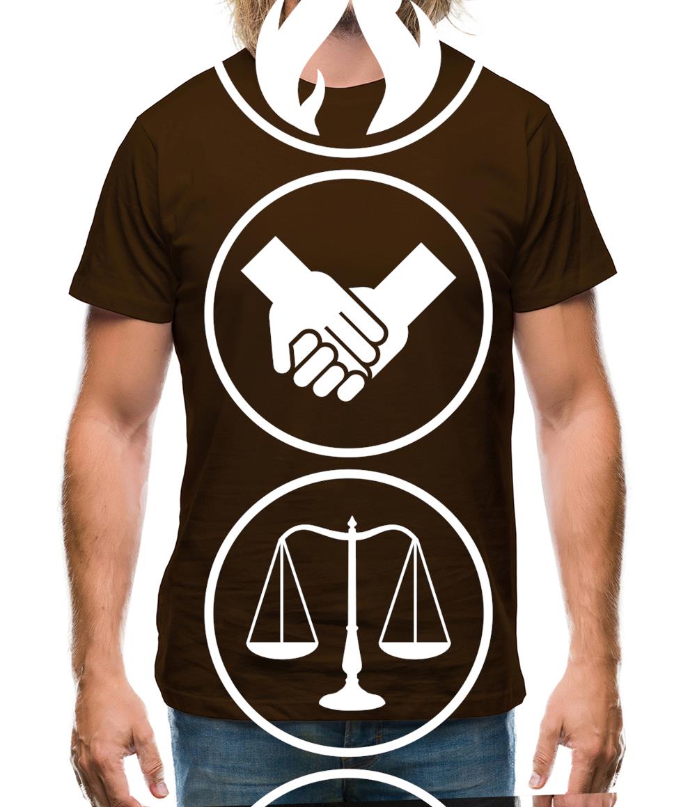 Faction Symbols Mens T-Shirt Faction Symbols Mens T-Shirt