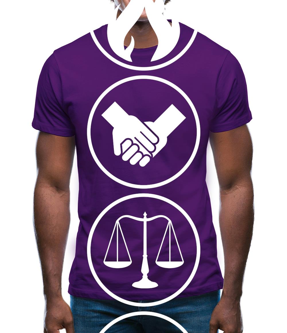 Faction Symbols Mens T-Shirt Faction Symbols Mens T-Shirt