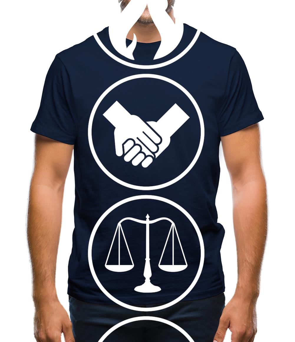 Faction Symbols Mens T-Shirt Faction Symbols Mens T-Shirt