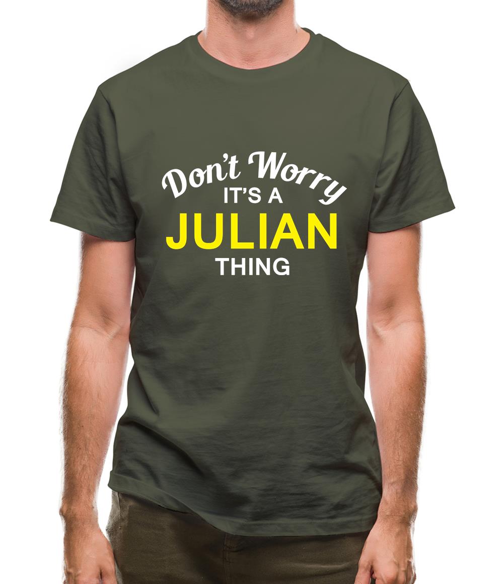 Julian - Periodic Element Mens T-Shirt Julian - Periodic Element Mens T-Shirt