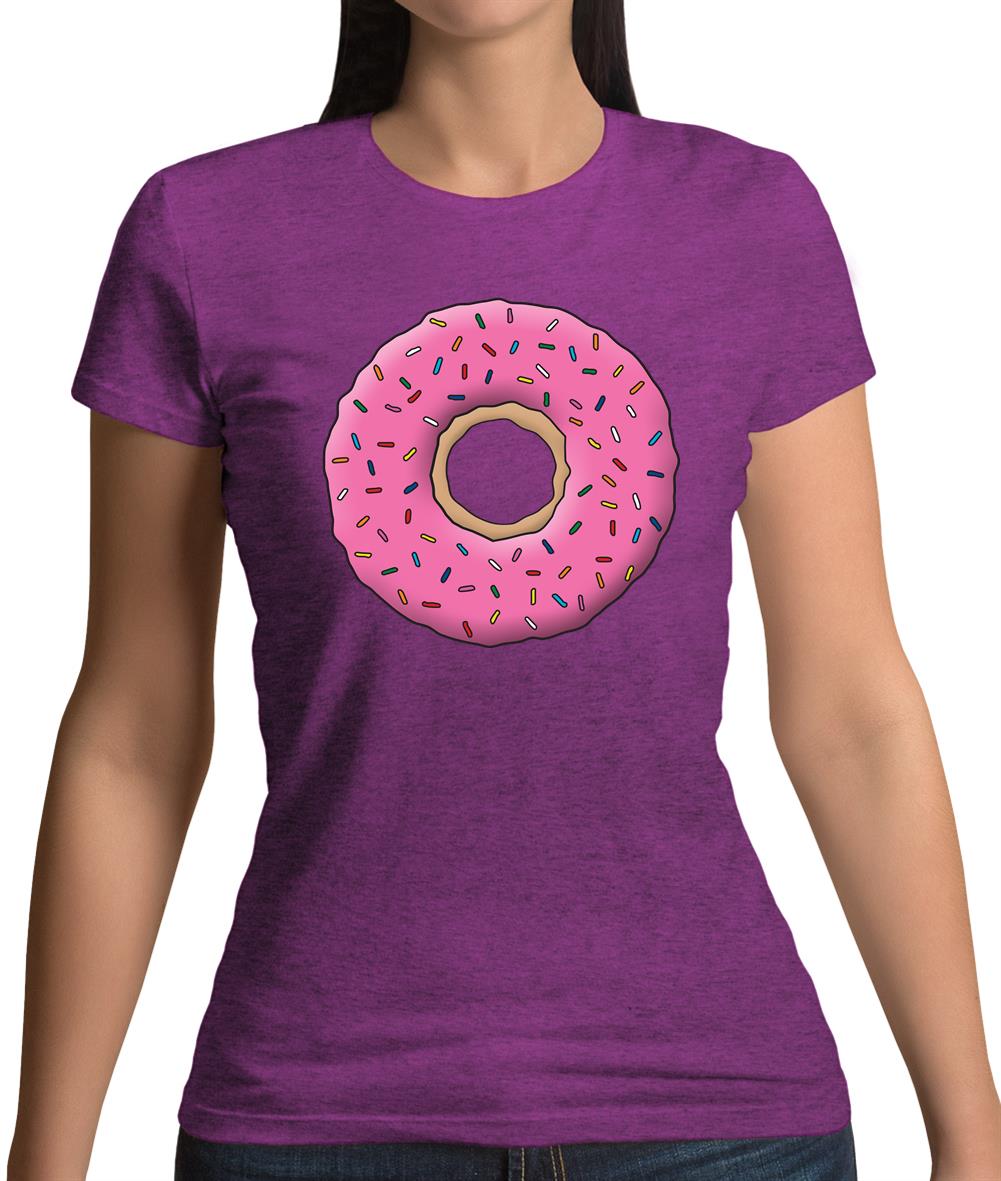Doughnut Colour Womens T-Shirt Doughnut Colour Womens T-Shirt