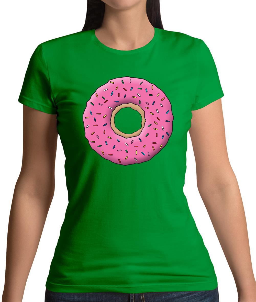 Doughnut Colour Womens T-Shirt Doughnut Colour Womens T-Shirt