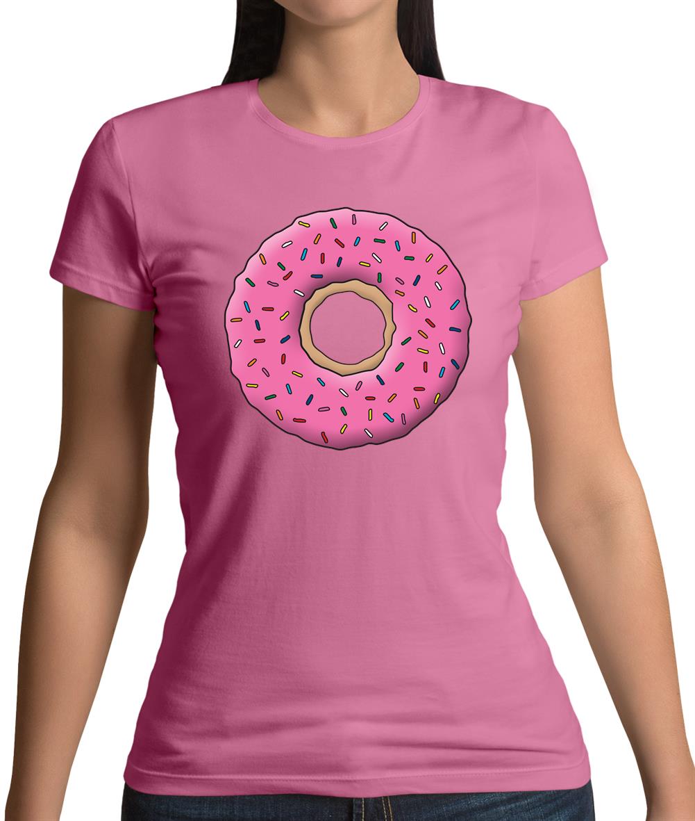 Doughnut Colour Womens T-Shirt Doughnut Colour Womens T-Shirt