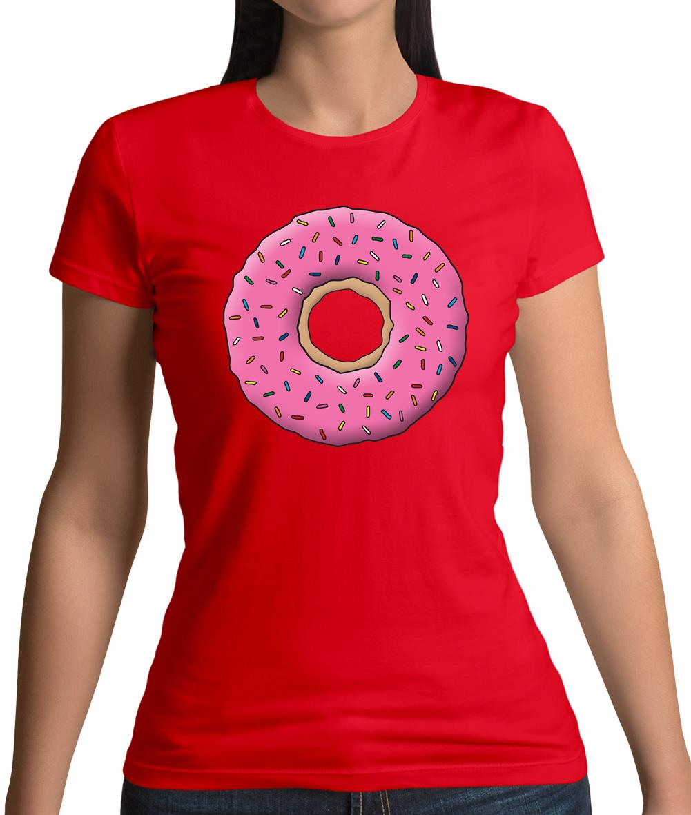 Doughnut Colour Womens T-Shirt Doughnut Colour Womens T-Shirt