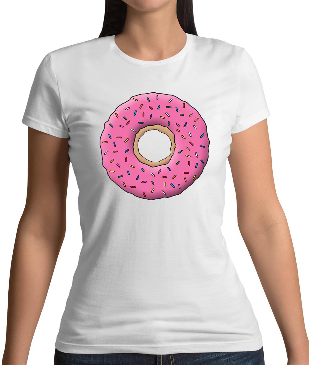 Doughnut Colour Womens T-Shirt Doughnut Colour Womens T-Shirt