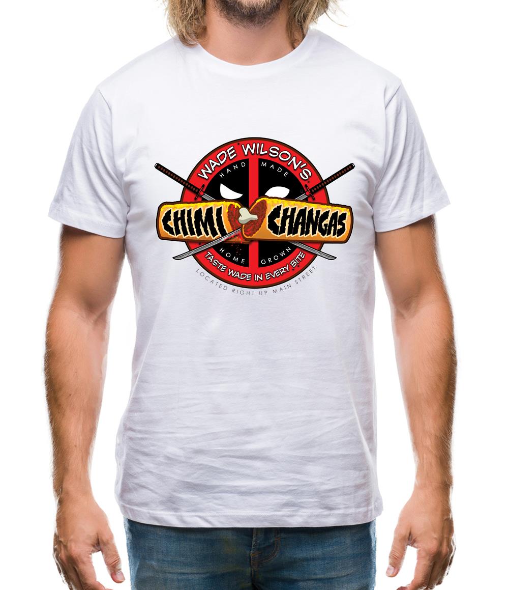 Wade Wilsons Chimi Changas Mens T-Shirt Wade Wilsons Chimi Changas Mens T-Shirt