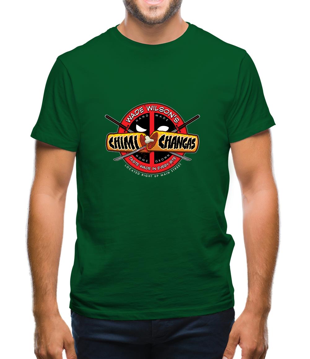 Wade Wilsons Chimi Changas Mens T-Shirt Wade Wilsons Chimi Changas Mens T-Shirt