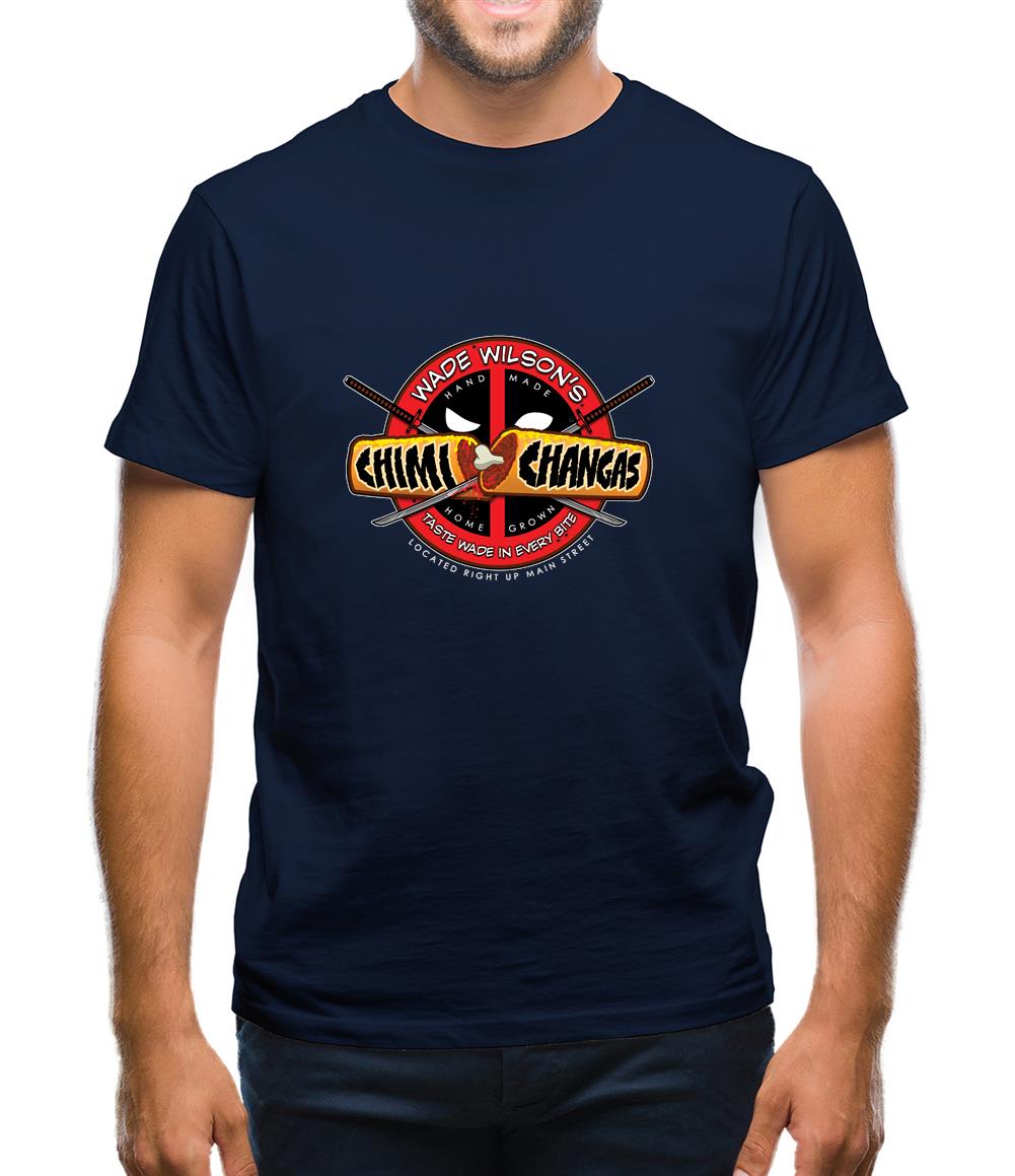 Wade Wilsons Chimi Changas Mens T-Shirt Wade Wilsons Chimi Changas Mens T-Shirt