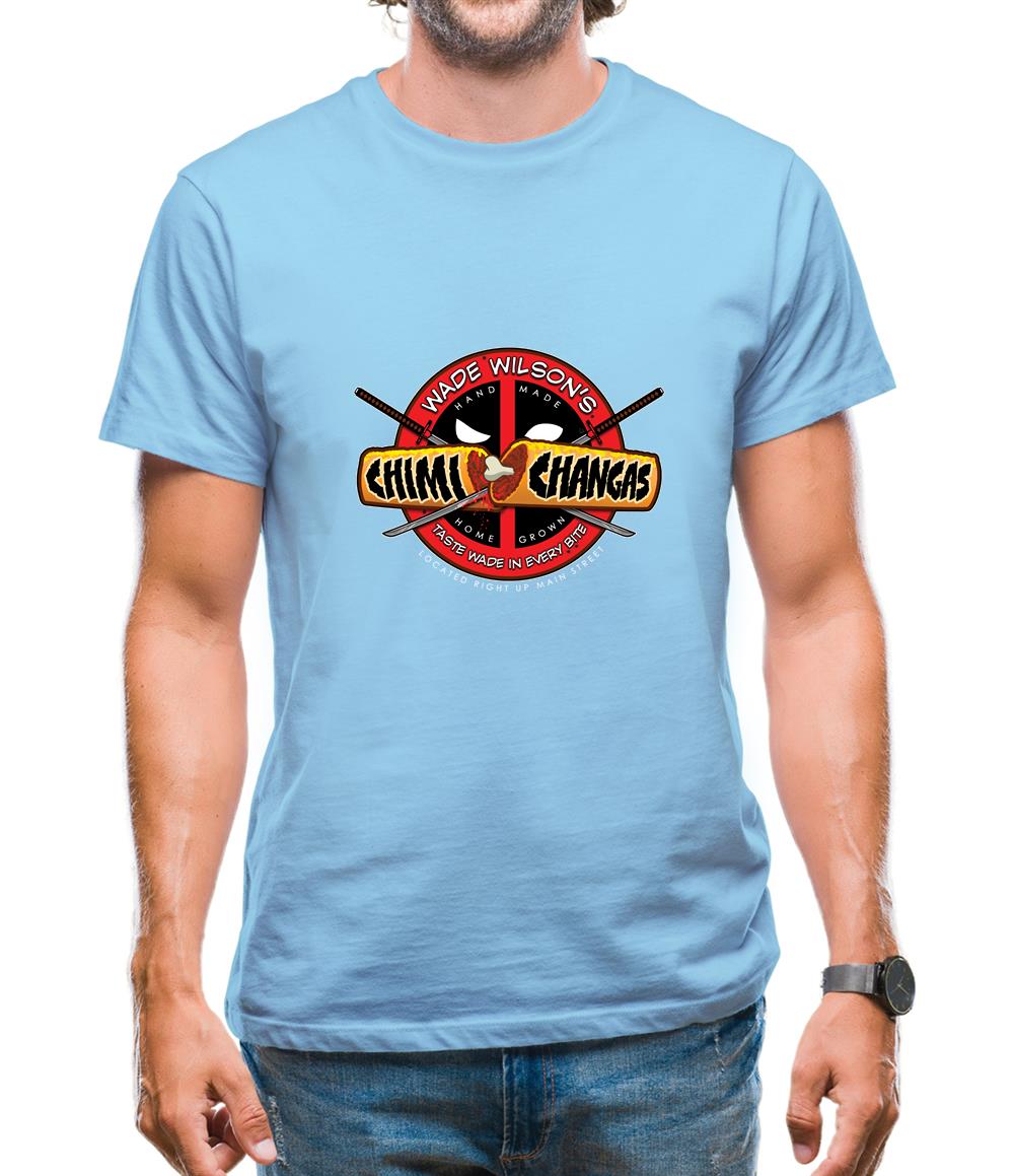 Wade Wilsons Chimi Changas Mens T-Shirt Wade Wilsons Chimi Changas Mens T-Shirt
