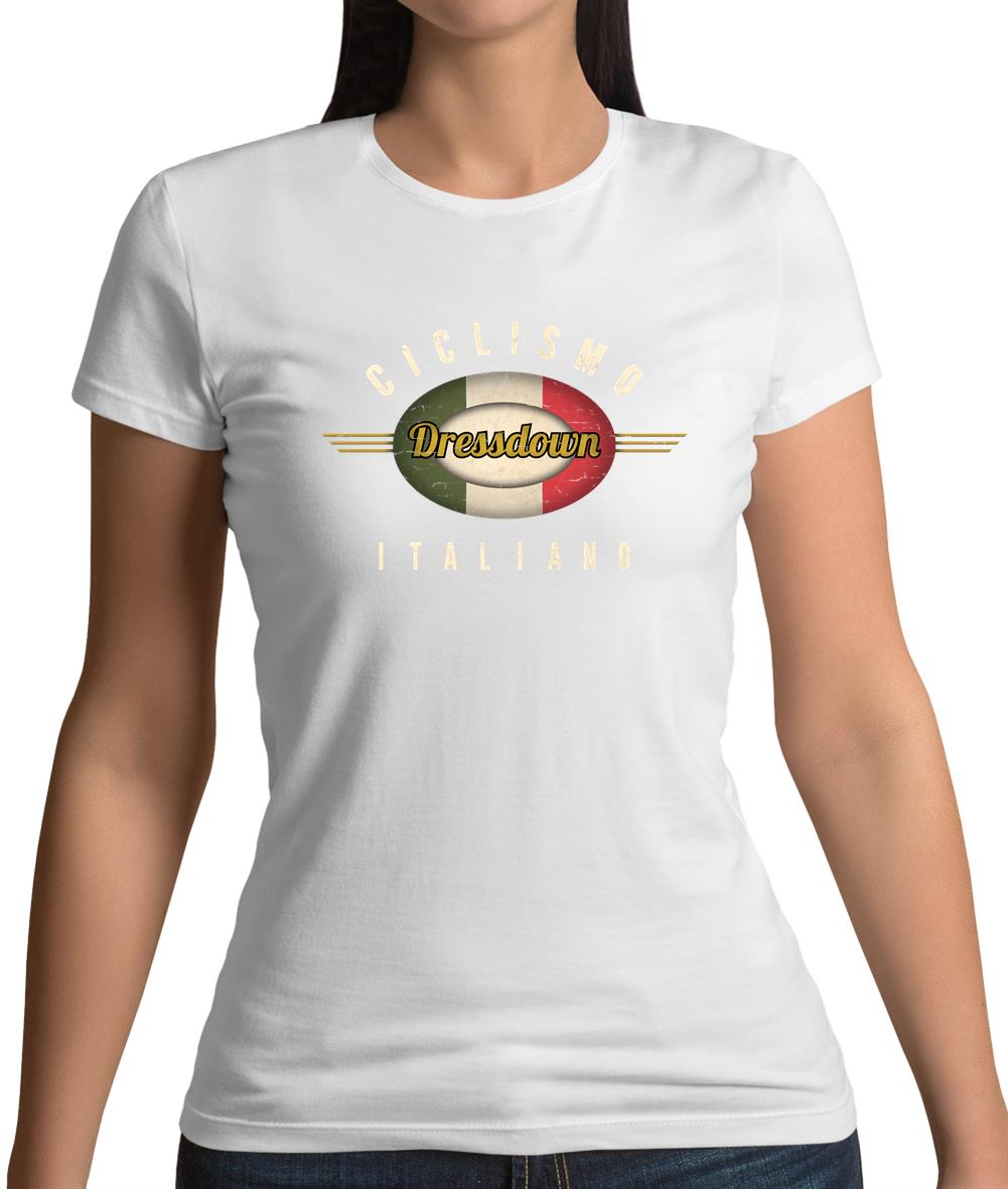 Ciclismo Italiano Womens T-Shirt Ciclismo Italiano Womens T-Shirt