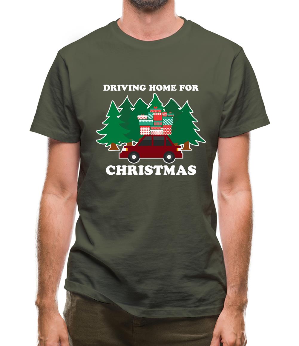 Driving Home For Christmas Mens T-Shirt Driving Home For Christmas Mens T-Shirt