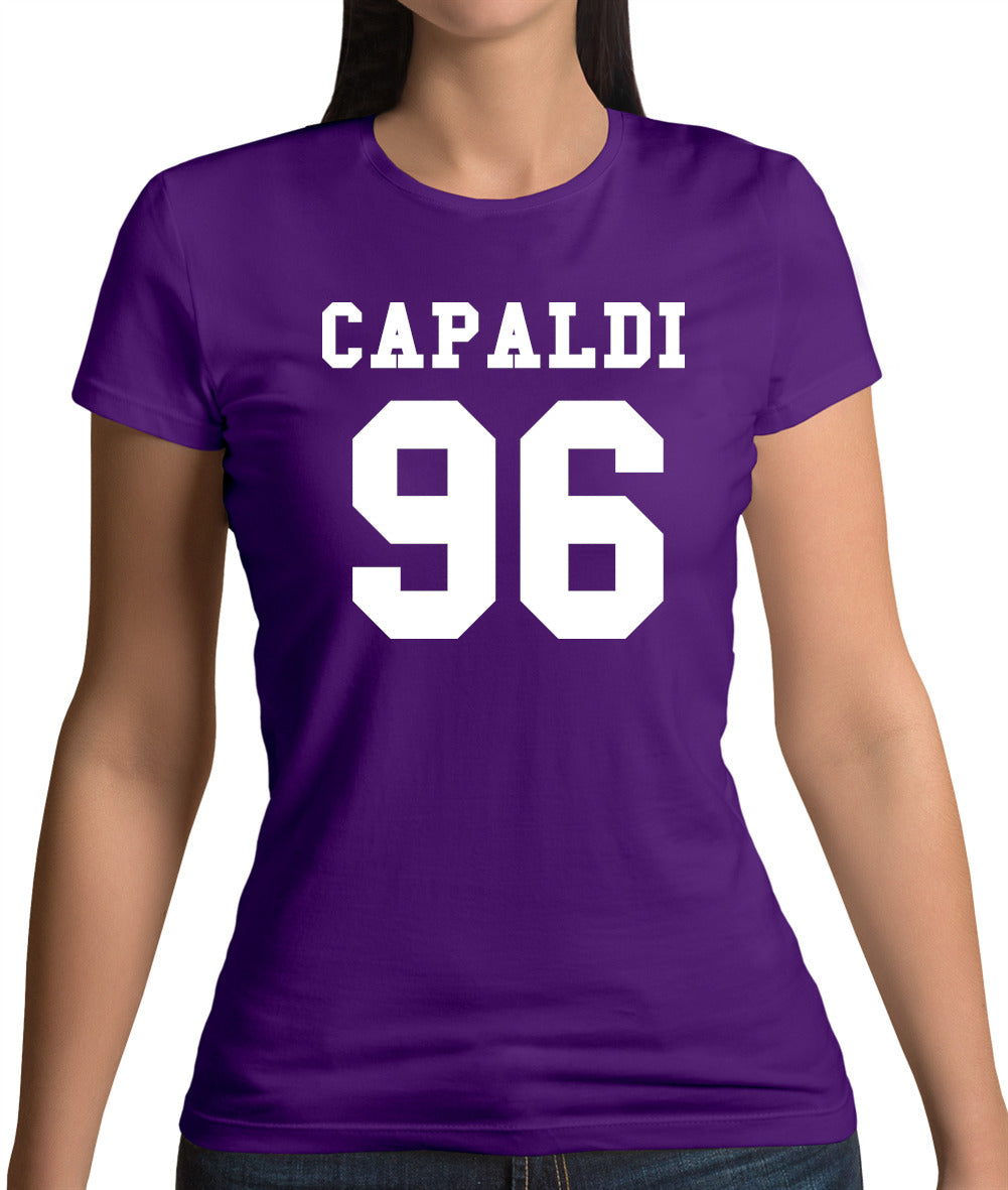 Capaldi 96 Womens T-Shirt Capaldi 96 Womens T-Shirt