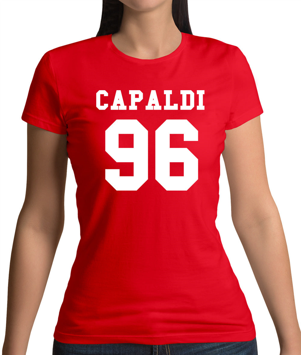 Capaldi 96 Womens T-Shirt Capaldi 96 Womens T-Shirt