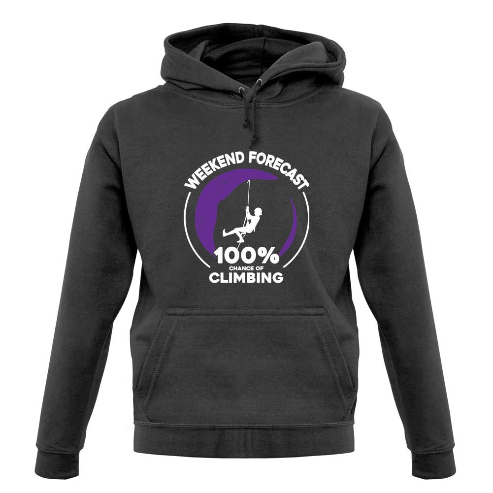Weekend Forecast Climbing Unisex Hoodie Weekend Forecast Climbing Unisex Hoodie