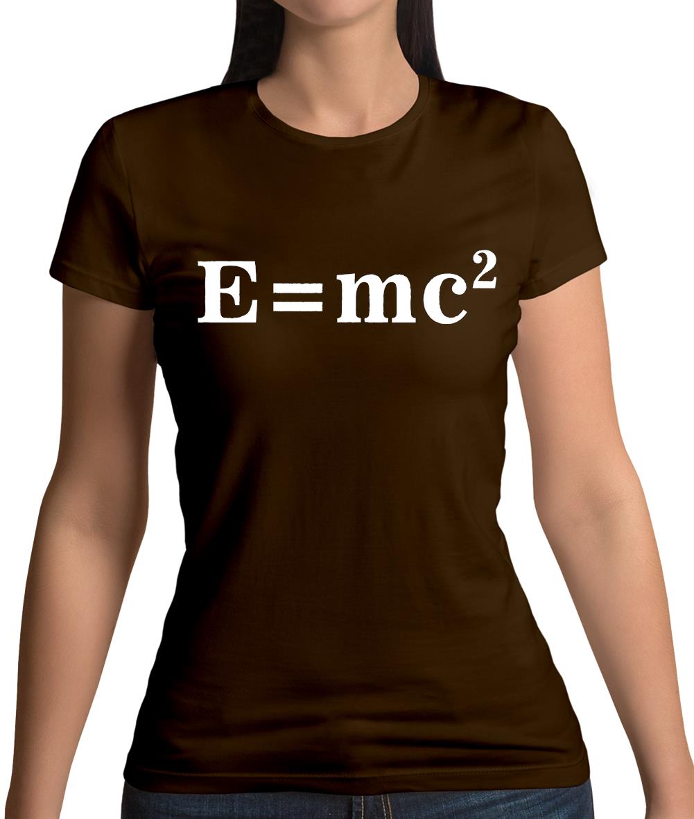 E=Mc2 Womens T-Shirt E=Mc2 Womens T-Shirt