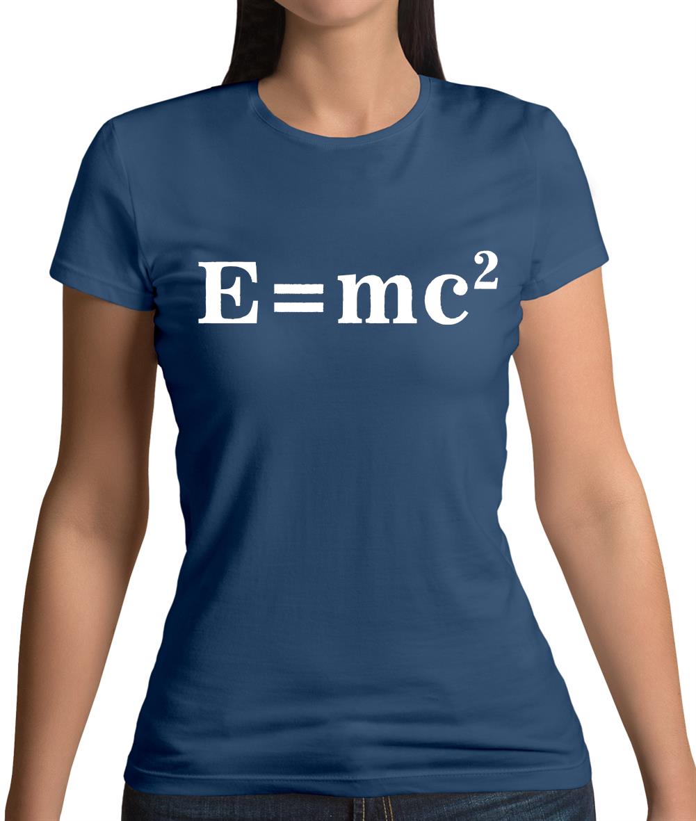E=Mc2 Womens T-Shirt E=Mc2 Womens T-Shirt