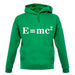 E=Mc2 unisex hoodie E=Mc2 unisex hoodie